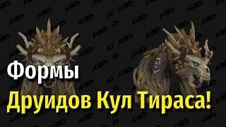 Формы Друидов Кул'Тираса! Экспедиции!  Новый Билд Альфы Battle for Azeroth.