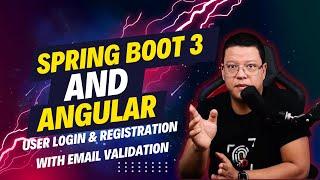 JWT | Spring boot & Angular | User Login & Registration with Email validation | Full tutorial