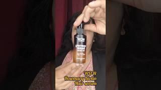 WOW hair serum review#skincare #wowscience#beauty@WOWSkinScienceIndia