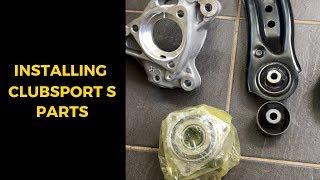 Installing Clubsport S parts on my MK7 GTI -  Part 1