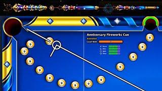From Level 1 to Level MAX New Animated FIRE WORKS CUE - Anniversary Collection   8 Ball GamingWithK