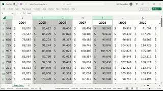 How to Select a Range of Cells in Excel | 4 Methods