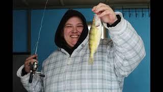 Kim's Big 38 Birthday Fish For Perch On Black Bay Lake Superior 2024