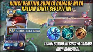 JANGAN ASAL MAKE! KUNCI PENTING MAIN MIYA DIMETA SEKARANG BIAR GAK DIBILANG HERO BEBAN!! - MLBB