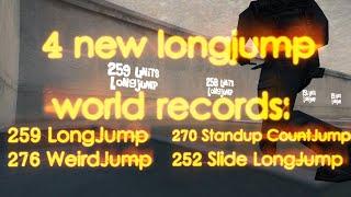 KREEDZ.com's 4 NEW LONGJUMP WORLD RECORDS *OFFICIAL XJ WRs*