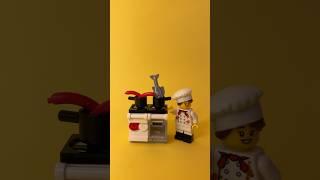 Lego Cooking Tutorial #lego #moc #kitchen