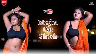 MEGHA DAS GHOSH ON THE BEACH IN A SAREE VIDEO | BONG FASHION VLOG | 2024