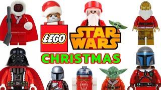 Every Lego Star Wars Christmas Minifigure Ever Made!! (2022)