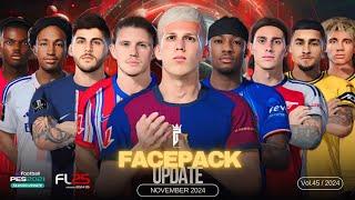 Facepack Update Pes 2021 & FL25 Vol.45 (SIDER) PC