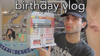 birthday vlog: anime tattoo, manga shopping, haul 