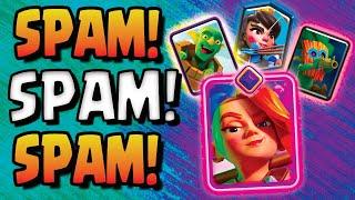 NOBODY Can Stop this SPAM Deck! — The BEST Cycle Deck In Clash Royale!