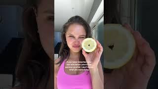 How to bleach your hair with lemon juice?
