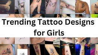 Trending Butterfly tattoo designs  for Girls