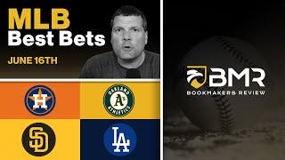 MLB Best Bets for Monday | Top Picks & Predictions with Donnie RightSide (June 16th)