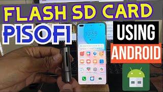 PAANU MAG FLASH/REFLASH NG PISOWIFI IMAGE SA SD CARD GAMIT ANG ANDROID PHONE - etchdroid 2022