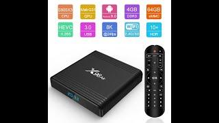 X96 Air Android 9.0 Amlogic S905X3 Quad Core TV Box Dual Band WiFi Bluetooth Media Player 4+64GB