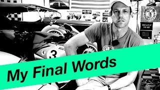 My last speech before WORLD WAR and A.I. (Everything I didn't say)