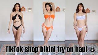 huge tiktok shop bikini try on haul + honest review