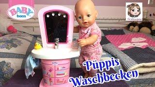 BABY BORN WASCHTISCH - Püppis Morgen-Routine am interaktiven Waschbecken | Zapf Creation