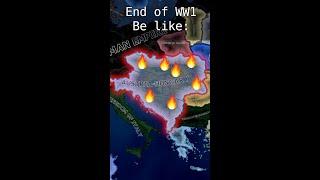 Ending Of WW1 Be Like - Hoi4 #shorts