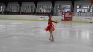 6 Amelia PAWLOWSKA FS Solistki Novice A X Zawody Mikołajkowe 2016