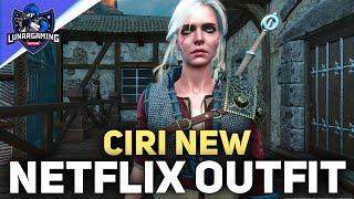 New Ciri Netflix Outfit Showcase - Witcher 3 Next gen Update