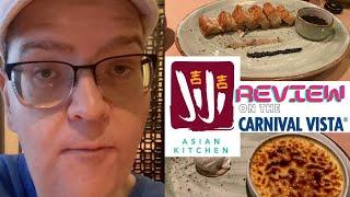 CARNIVAL VISTA!-JiJi Asian Kitchen REVIEW! | Delicious! ⭐️ ⭐️ ⭐️ ⭐️ ⭐️