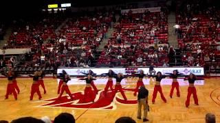 Crimson Girls Performing "Break Your SNAP Backs" 1/5/13