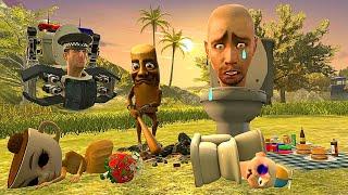 SAD Story Animation of Toilet Dad & Son   | ITALIAN BRAINROT Thung Thung Sahur Arrested