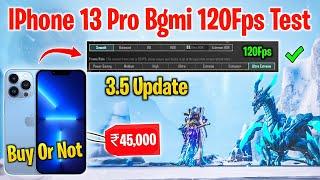 IPhone 13 Pro 120Fps Bgmi Test | 120Fps Bgmi Test In IPhone 13 Pro Max | 13 Pro Max Buy Or Not