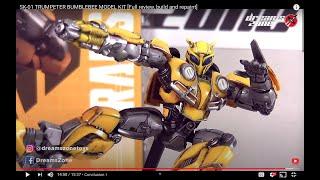 SK-01 TRUMPETER BUMBLEBEE MODEL KIT [Full review, build and repaint]