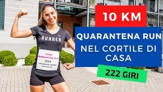 RUNNING 10K IN MY HOME YARD: 10K QUARANTINE RUN | The Fashion Jogger