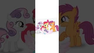 My little pony : sweetie belle apple bloom scootaloo flurry heart