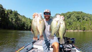 Catching SLAB CRAPPIE In LATE Summer!!