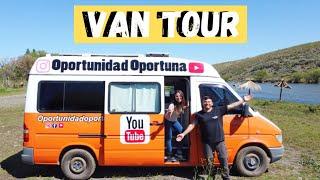 [ VAN TOUR 🫣] Te mostramos nuestra SPRINTER 310 MOTORHOME por dentro  ||De Ushuaia a Alaska 