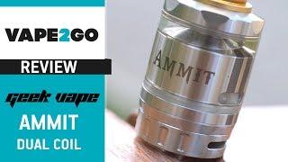 AMMIT DUAL COIL от GeekVape: Полный обзор