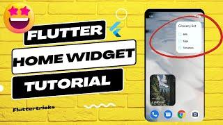 Mastering Flutter Home Widget: Creating a Daily Quote Home Screen Widget | Flutter Tutorial