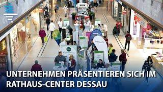 Jobmesse wird Besuchermagnet: Unternehmen präsentieren sich im Rathaus-Center Dessau