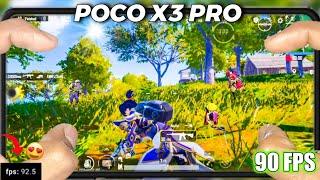 XIAOMI POCO X3 PRO SMOOTH + 90 FPS || POCO X3 PRO 90 FPS TEST WITH FPS METER BGMI PUBG