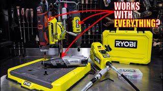 Is it a Drill Press? RYOBI RHS01 Rotary Tool Hobby Station