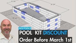 Brand New ICF Pool Kits for 2024