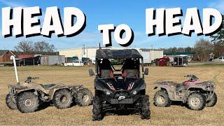 Honda Fourtrax 300 VS Honda Rancher 350 You WON’T Believe The OUTCOME!