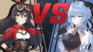Ganyu vs Amber Damage Comparison Test! CocoGOATED | Genshin Impact