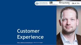 Customer Experience (15:48 Minuten)