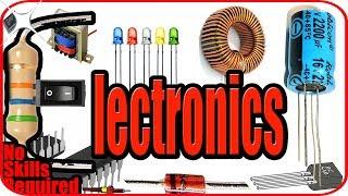 Electronics for beginners - Basic electronics components and symbols