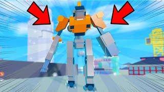 BIG GIANT CRAZY MECH SUIT In Roblox Mad City Mech Update