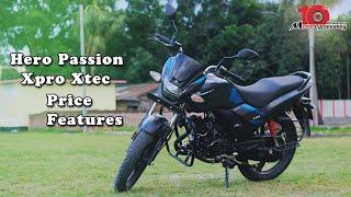 Hero Passion Xpro Xtec Price and Features | Motorcycle Valley |