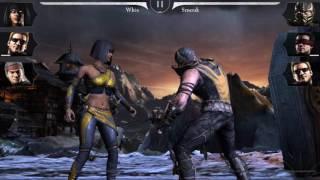 Mortal Kombat X Mobile - Tanya Gameplay