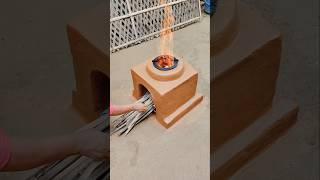 How to make Clay Stove at Home ।mitti ka Chulha। Mitti ka Chulha kaise banaye #shorts #viral #mitti