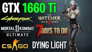 GTX 1660 Ti test in 6 Games in 2021